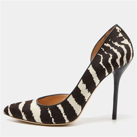 gucci noah pumps zebra|GUCCI by Tom Ford ~ Zebra Ponyhair D'Orsay Pumps ~ 6M.